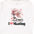 thumbnail image 3 of Inktastic I Love Skating Ice Skates Toddler Hoodie, 3 of 4