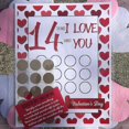 thumbnail image 3 of 14 Things I Love Abouts You Scratch Card Writable Happiness Recording Scratch Card for Valentine Gift, 3 of 5