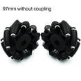 thumbnail image 1 of Pour Mecanum Roue pour Moteur Omni Roue Connecteur Pneu pour Robot Intelligent (Roue*4), 1 of 8