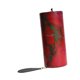 thumbnail image 5 of Carillón de viento de meditación para decoración del hogar, herramienta de sonido minimalista, carillón de madera hecho a mano para jardín, patio y Rojo, 5 of 8