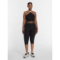 thumbnail image 2 of Athletic Works Women's and Women's Plus ButterCore Compression Capris, Sizes XS-4X, 2 of 7
