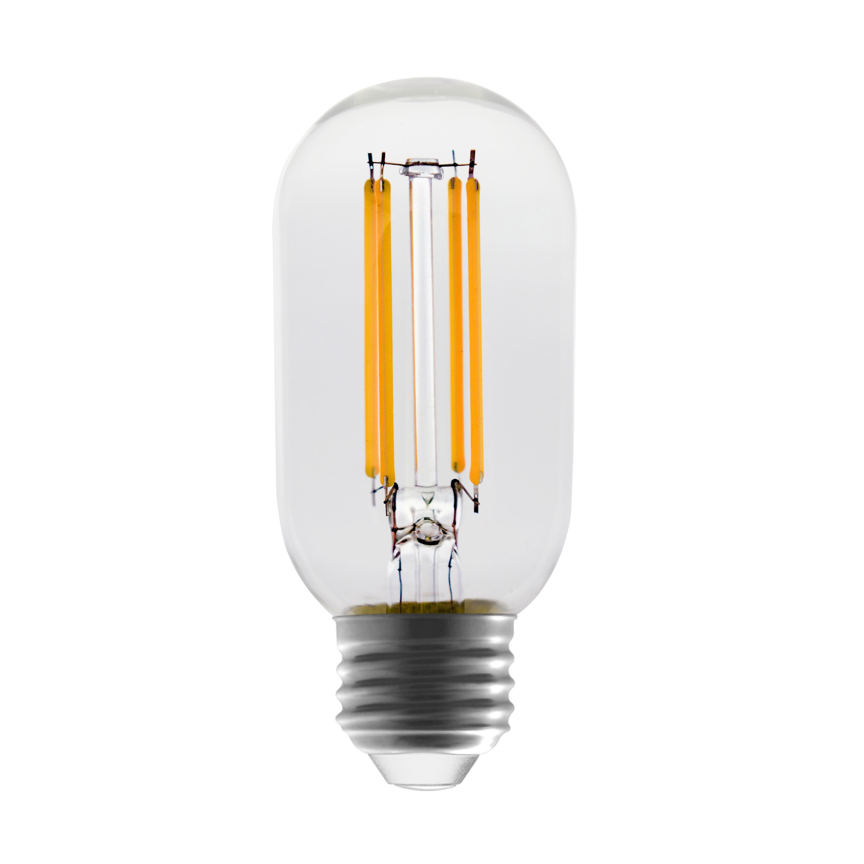 Better Homes & Gardens LED Vintage Light Bulb, T45 40 Watts Soft White Spiral Filament, E26, Dim- 4 Pk