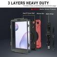 thumbnail image 4 of Étui de Protection en Silicone Rotatif pour Ipad Pro 12.9 2018 avec Sangle pour Prévention des Chutes, 4 of 5