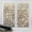 Taupe Pebble, variant on Moroccan Pattern Decorative Static Cling Window Film – No Glue Removable Privacy Film, Anti-UV Heat Control, for Bathroom Home Office Glass Door, 11.8" x 78.7"