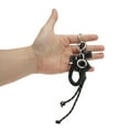 thumbnail image 5 of Unique Bargains 1 Pc Fashionable Bow Phone String Handbag Charm Decorative Keychain Black, 5 of 6