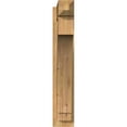 thumbnail image 2 of Ekena Millwork 6"W x 22"D x 34"H Imperial Rough Sawn Craftsman Outlooker, Western Red Cedar, 2 of 4