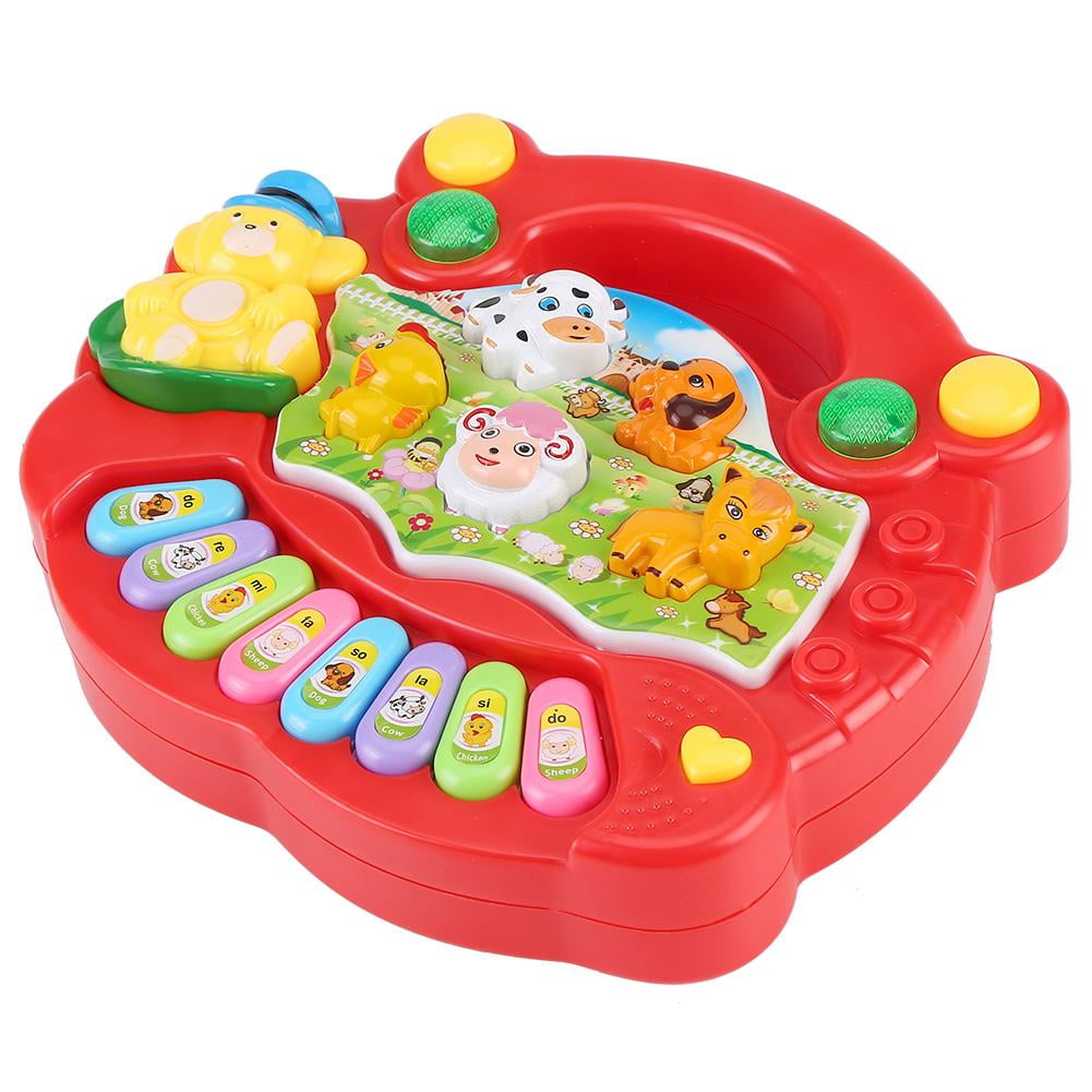 YLSHRF Animal Sound Music Toy,Baby Musical Educational Piano Toy Animal  Farm Developmental Music Toys Kids Children Gifts, Kids Piano Toy -  