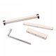 thumbnail image 2 of unbranded Accesorios De Puente Y Cejuela Para Guitarra De Hueso Con Destornillador Pequeño, 2 of 8