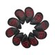 thumbnail image 4 of 10 fundas para cabezas de hierros de golf Fundas para cabezas de hierros de golf Elegante protector Fácil de usar Regalo para Negro, 4 of 9