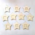thumbnail image 1 of 10 Pieces Christmas Tree Plywood Photo Frame Christmas Tree Plywood Assortment Hotel Living Room Wall Star Hanging Decoration Assorted Kit, 1 of 9