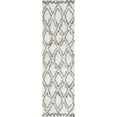thumbnail image 4 of JONATHAN Y LONDON SHAG 2 x 8 Runner Rug, Soller Diamond Trellis - Beige/Dark Gray, SHG103A-28, 4 of 9