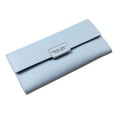 thumbnail image 3 of Cartera para mujer con tarjetero de piel sintética, bolso de mano minimalista a la moda, bolso de mano duradero para viajes y desplazamientos jinwen Cartera de mujer, 3 of 8