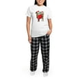thumbnail image 5 of CafePress - Fa La La Llama Women's Light Pajamas - Women's Short Sleeve Print T-Shirt and Pants Light Cotton Pajama Set, 5 of 7