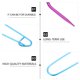 thumbnail image 3 of BESTYASH 18Ud Cable Stitch Holders En Aluminio Para Tejer Accesorios Para Suéter Bufandas Y Más, 3 of 8