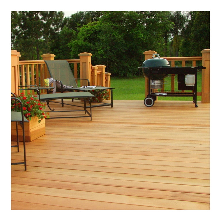 Thompson's WaterSeal Clear Waterproofing Wood Stain & Sealer, 5 Gallon | For Decks & Fences