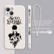 thumbnail image 5 of Funda de teléfono con nivelación individual para Apple, carcasa con cuerda izquierda líquida para iPhone 15, 14, 13, 12, 11 Pro Max Plus, 8, 7, SE, 5 of 5