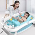 thumbnail image 4 of Cojín para Bañera / Tina PAPU BABY para Baño del Bebé Antideslizante (Azul Verdoso), 4 of 4