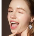 thumbnail image 6 of 3mm G23 Titanium Opal Nose Rings Studs Hypoallergenic L Shaped Screw Small Nose Rings for Women Men 20G Handmade 14K Gold Plated Nose Nostril Piercing Jewelry Gold L Shape, 6 of 8