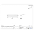 thumbnail image 2 of Dowel Pin - 1/8 x 1"" - Thru Hardened Alloy Steel - Pkg of 100 - Brighton-Best 2, 2 of 2
