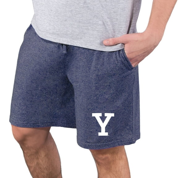 Men's Concepts Sport Navy Yale Bulldogs Quest Knit Jam Shorts