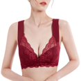 thumbnail image 2 of Sujetador de cierre frontal con encaje floral Lift Stretch 5d Shaping Sujetador sin costuras Push Up Full, 2 of 5