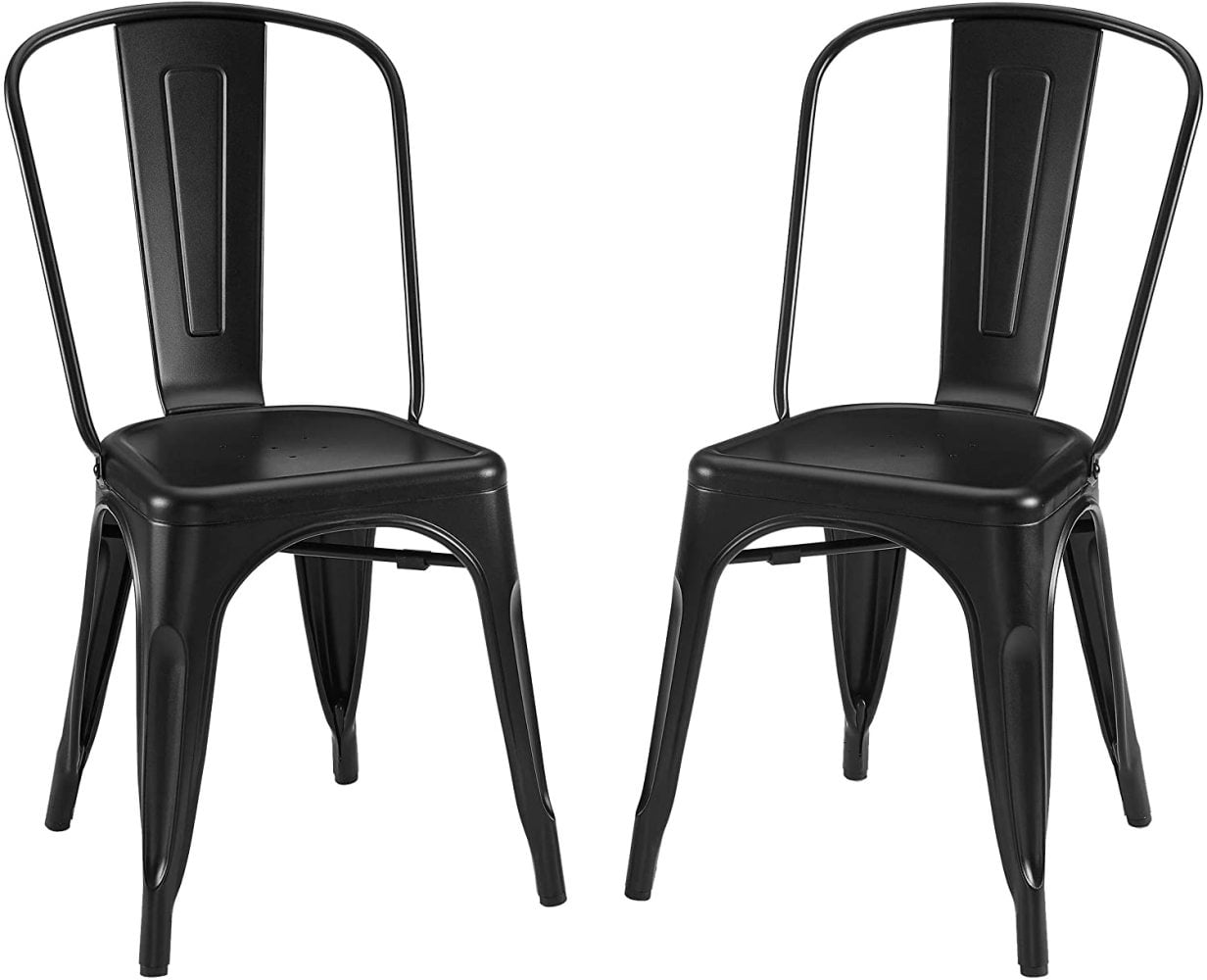 Crosley Furniture Amelia Retro Metal Dining Chair (Set of 2), 17