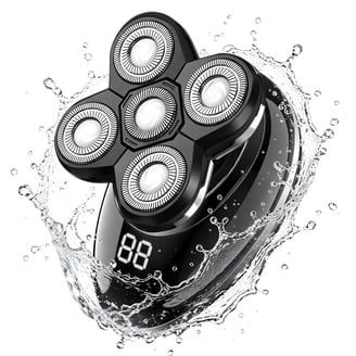 KENSEN 7D Head Shaver 5 in 1 Bald Head Shavers for Men Electric