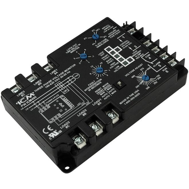 ICM Controls ICM400 Three Phase Line Voltage Monitor