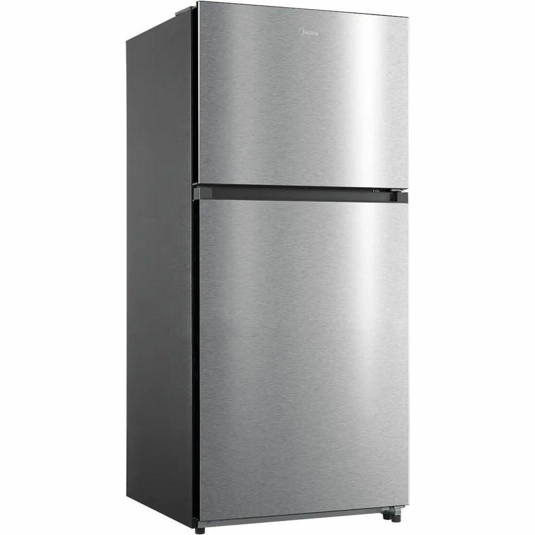 MIDEA 21 CF Top Mount Refrigerator, Glass Shelves, Ice Maker Ready, ESTAR