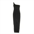 thumbnail image 4 of BLVB Plus Size Summer Cocktail Dresses for Women Off the Shoulder Ruched Long Dress Split Party Club Beach Sundress, 4 of 5
