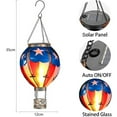 Hot Air Balloon Solar Outdoor Solar Hanging Lights For Garden Yard ...