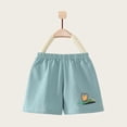 thumbnail image 3 of Boys' Pants Cartoon Print Soft Lightweight Loose Fit Elastic Shorts Breathable Daily Wear 2-3 Years, 3 of 3