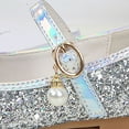 thumbnail image 4 of PINQI Girls Glitter Dress Shoes Mary Janes Princess Ballet 𝗙lats for Big Girls Closed Toe Sparkly Shoes for Wedding P𝗮rty, 4 of 9