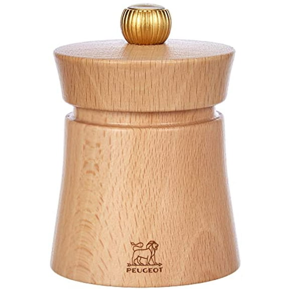 Peugeot Baya Salt Mill, 3-Inch, Natural