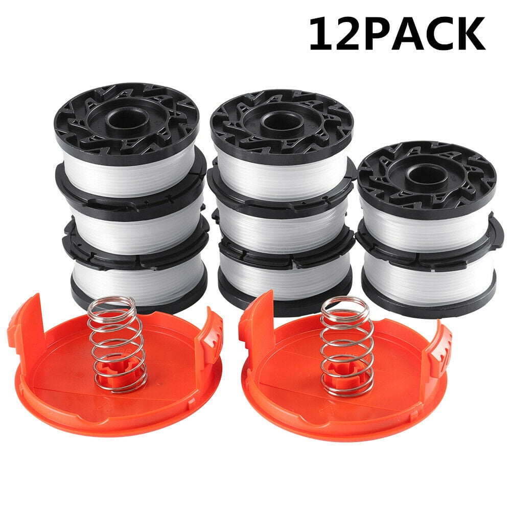 Set of 12 Replace BLACK+DECKER AF1003ZP Lawn Mower Spool Line String