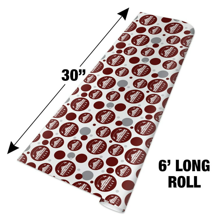  GRAPHICS & MORE Santa's Workshop Logo Christmas Toys North Pole  Alaska Gift Wrap Wrapping Paper Roll : Health & Household