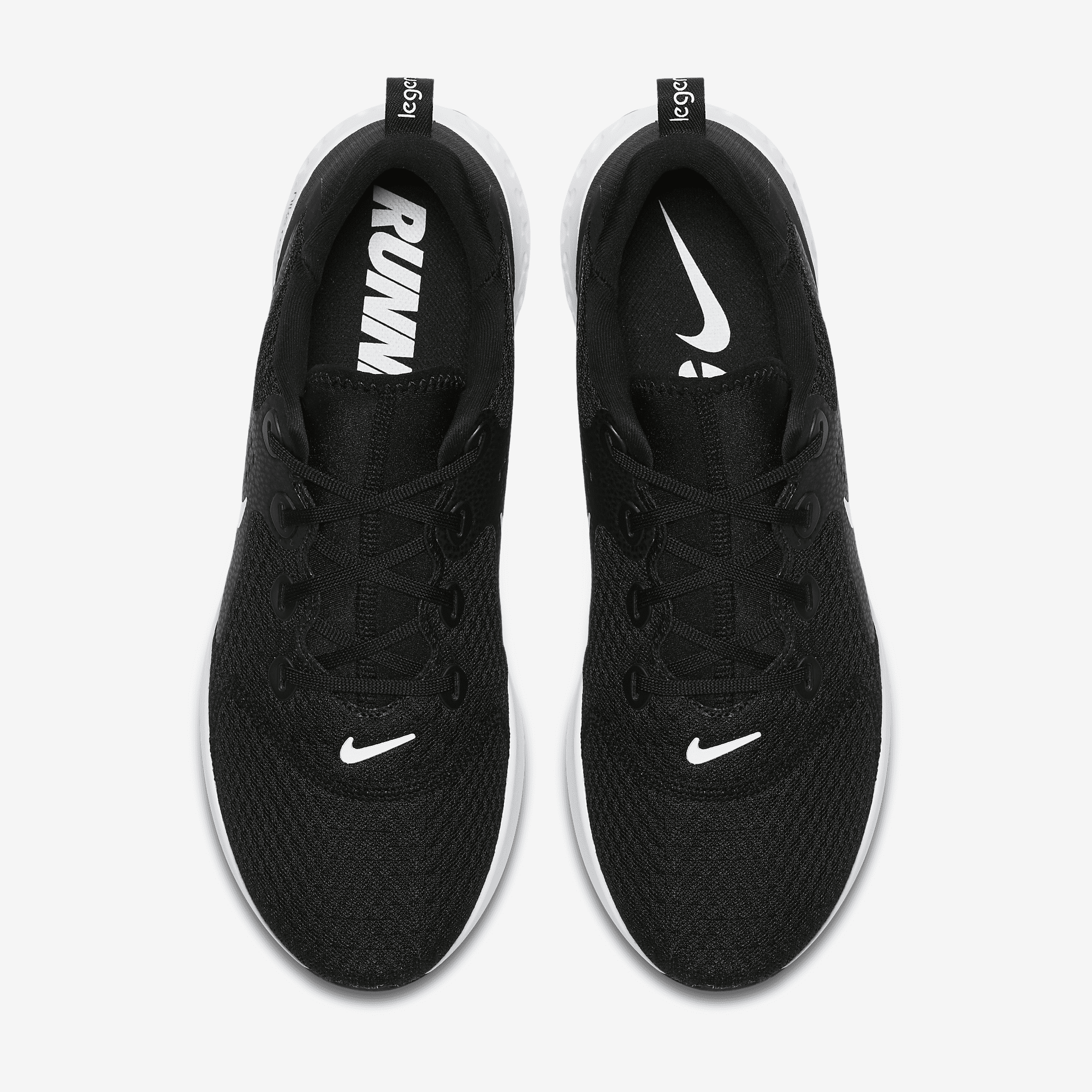 Nike Legend React shoe size 14 Casual AA1625-001 Black White Walmart.com