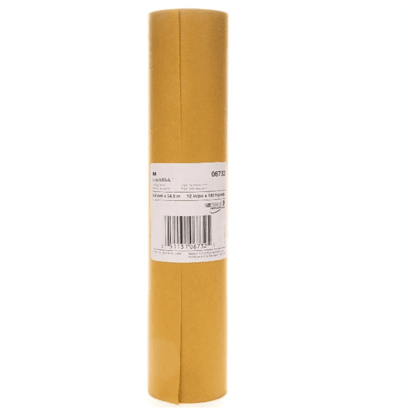 3M Automotive 6732 Scotchblok Masking Paper, 12" x 180'