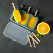 Thyme & Table Silicone Popsicle Mold with Wooden Sticks, 1 Count per Pack