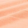 thumbnail image 2 of MALLONI HOME 8 Piece Towel Set 100% Ring Spun Cotton, 2 Bath Towels 27x54, 2 Hand Towels 16x28 and 4 Washcloths 13x13 - Ultra Soft Highly Absorbent Machine Washable Hotel Spa Quality - Peach, 2 of 7