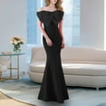 thumbnail image 1 of UPPADA Wedding Guest Dresses for Women One Shoulder Ruched Formal Evening Dress Wrap Ruffle Hem Dress Halter Bodycon Maxi Dress High Waist Party Prom Gown Cocktail Dress Clearance on sale, 1 of 4
