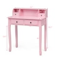 thumbnail image 4 of Topbuy Kids Collection Organizer Drawer with Floating Writing Desk, Pink, 4 of 9