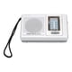 thumbnail image 1 of Radio AM FM con altavoz incorporado, radio de bolsillo portátil para viajes al aire libre, color gris plateado, 1 of 8