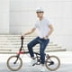 thumbnail image 3 of Casco inteligente SH50 actualizado para bicicleta de tamaño M/L con luz trasera LED Smart4U Casco, 3 of 6