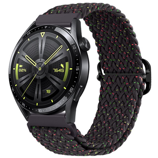 Adecuado para la correa de reloj Xiaomi S1/S2 Correa elástica trenzada de nailon ajustable