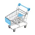 thumbnail image 1 of Jouets de Simulation Mini Chariot de Magasinage pour Bébés et Enfants, Chariot à Main, Panier de Rangement de Supermarché, Chariot Jouet, 1 of 3