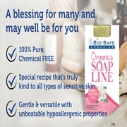 Bio-Safe Organics Organics Soap Line, All-Natural Handmade Bath Soap Bar, Health & Herbal Variety Pack, 3.75 oz, 6 Pack