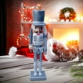 thumbnail image 5 of 2pcs 12" Nutcracker Figures, Decorative Nutcracker Models, Nutcracker Soldier Collectible Nutcracker for Indoor Home, Party Holiday P, 5 of 8