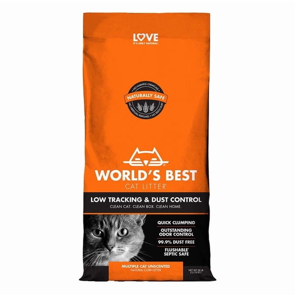 World's Best, Cat Litter, Low Tracking & Dust Control