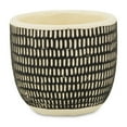 thumbnail image 4 of Cheungs Sankabe Black Ceramic Dotted Pattern Pottery Large, 4 of 5